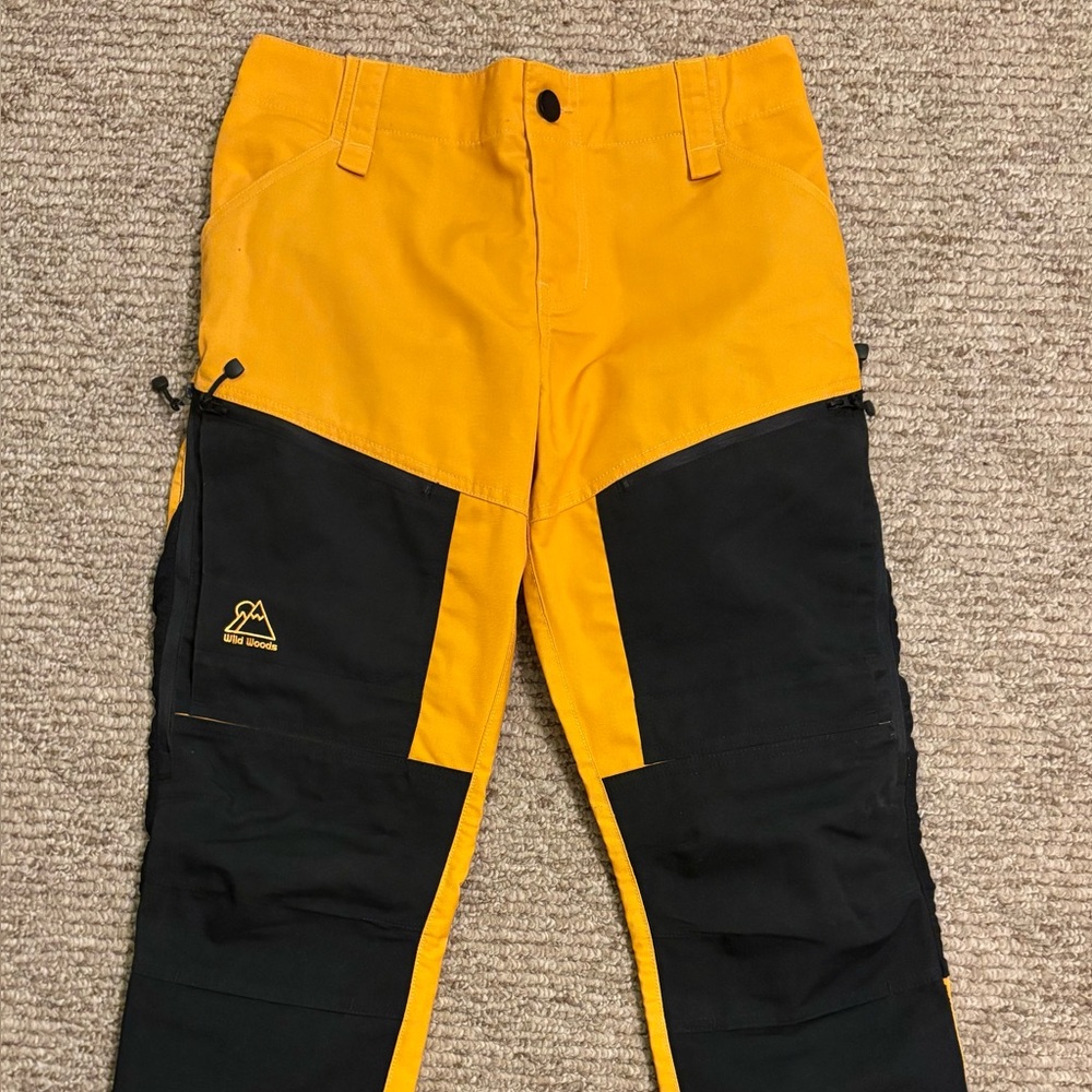 Women’s Wild Woods Black and Yellow Outdoor Pants